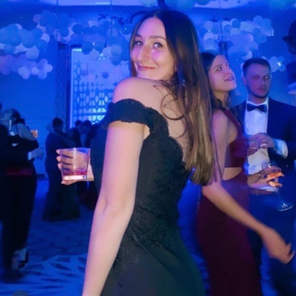 Aria Couture Black Dress